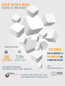 Curso Biosfera Coworking Curitiba Comunicação
